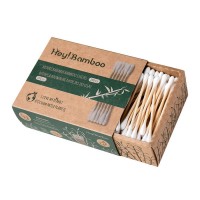 Hey!Bamboo - Bambusové vatové tyčinky biodegradovateľné 200 kusov