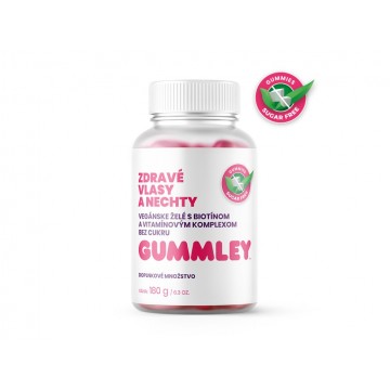 Gummley - Zdravé vlasy a nechty - vegánske bez cukru